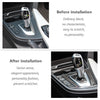BOOMBLOCK Car Covers Interior Decorative Real Carbon Fiber Stickers For BMW F30 F35 3Series GT 320i Accessories