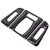 BOOMBLOCK Car Covers Interior Decorative Real Carbon Fiber Stickers For BMW F30 F35 3Series GT 320i Accessories