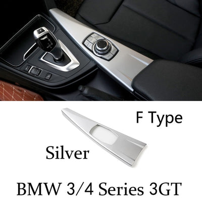 Carbon Fiber Gear Shift Panel Decorative Frame For BMW 3 and 4 Series 3GT F30 F31 F32 F34