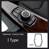 Carbon Fiber Gear Shift Panel Decorative Frame For BMW 3 and 4 Series 3GT F30 F31 F32 F34